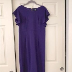 NWOT Liz Claiborne Purple Dress size 12
